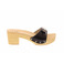 Scholl slippers zwart 1