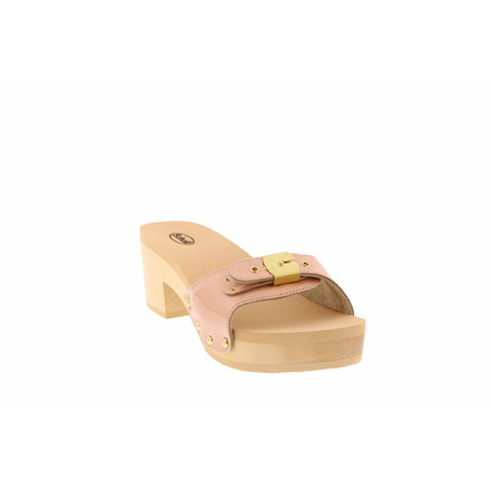 Scholl slippers rose gold