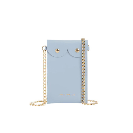Marie Martens crossbody licht blauw