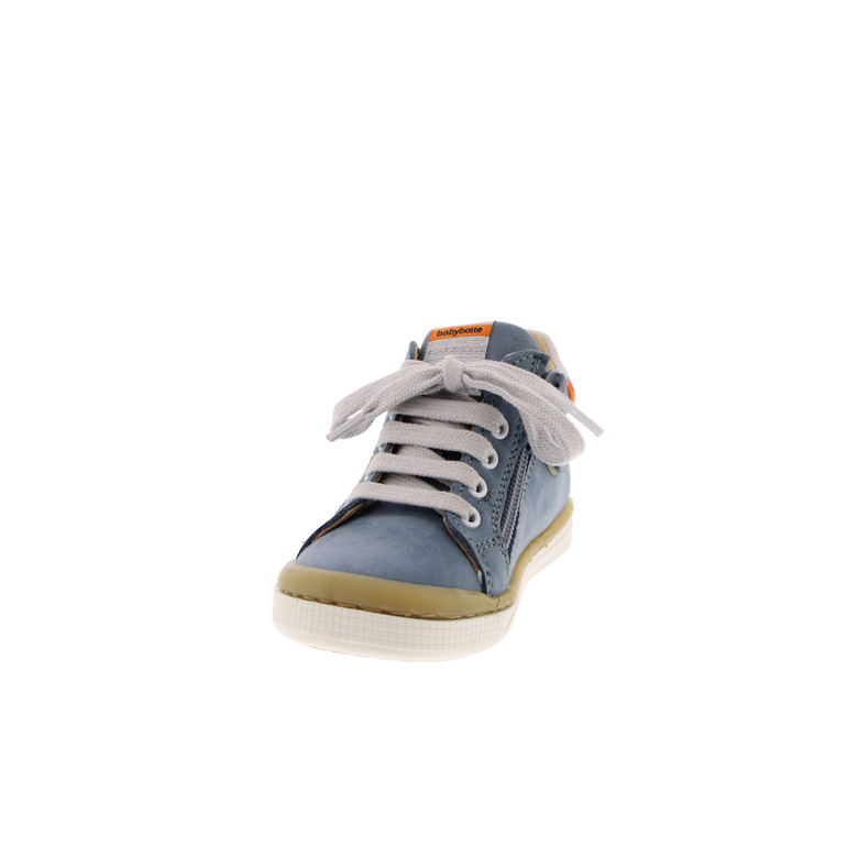 Babybotte veterschoenen blauw 3