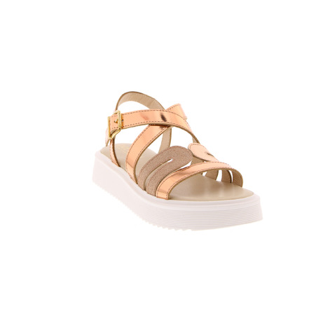 Beberlis sandalen rose gold