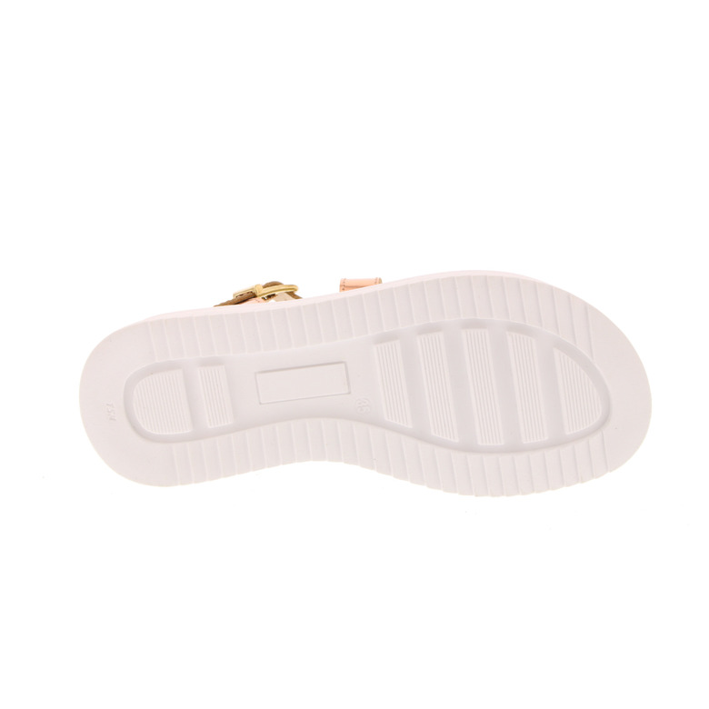 Beberlis sandalen rose gold 5