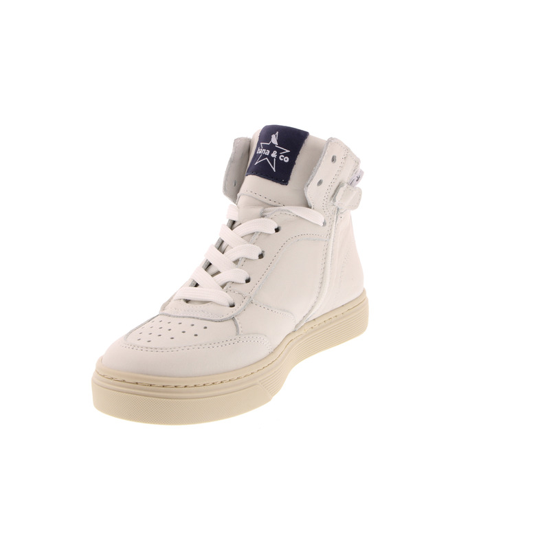 Bana & Co chaussures hautes ecru 3