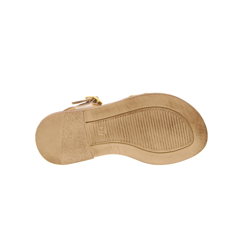 Rondinella sandalen ecru 5