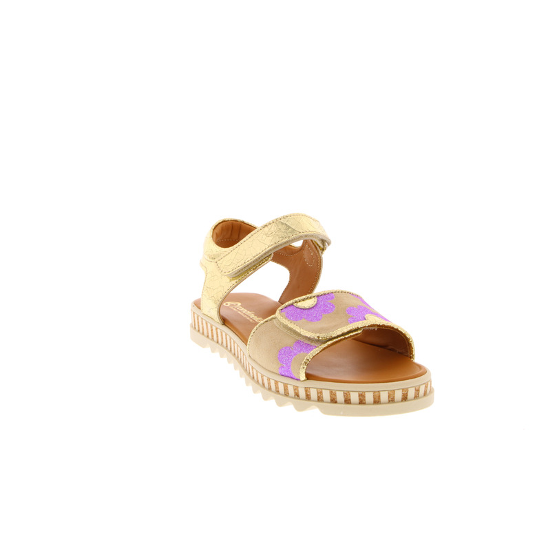 Rondinella sandalen goud 2