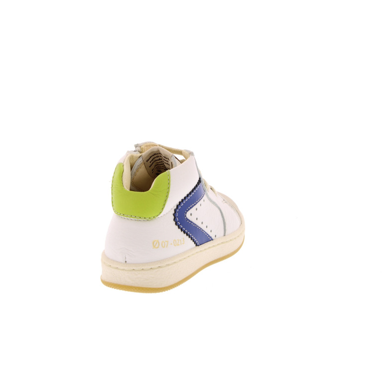 Ocra veterschoenen wit 4