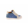 Ocra veterschoenen blauw 1