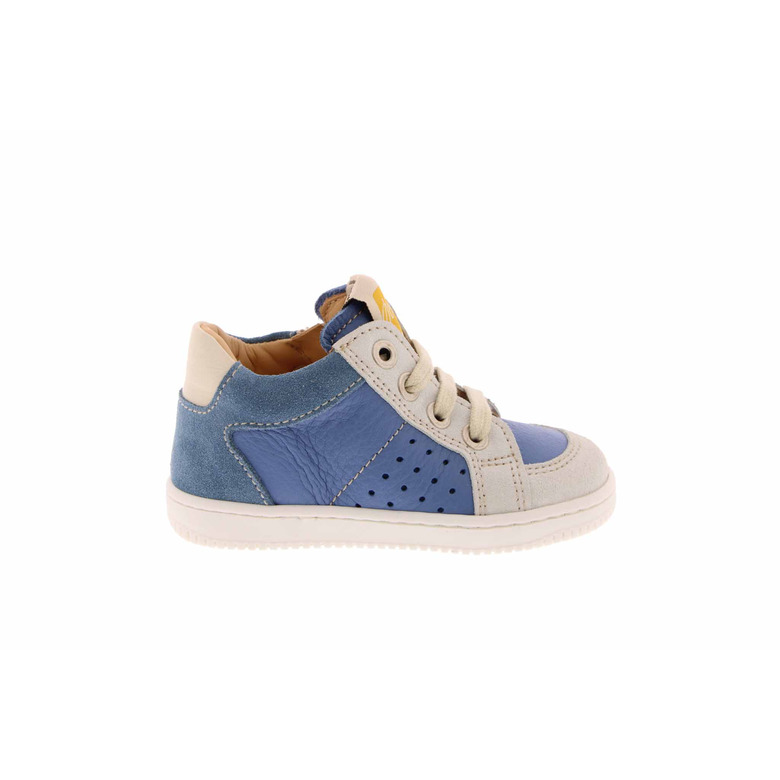 Ocra veterschoenen blauw 1