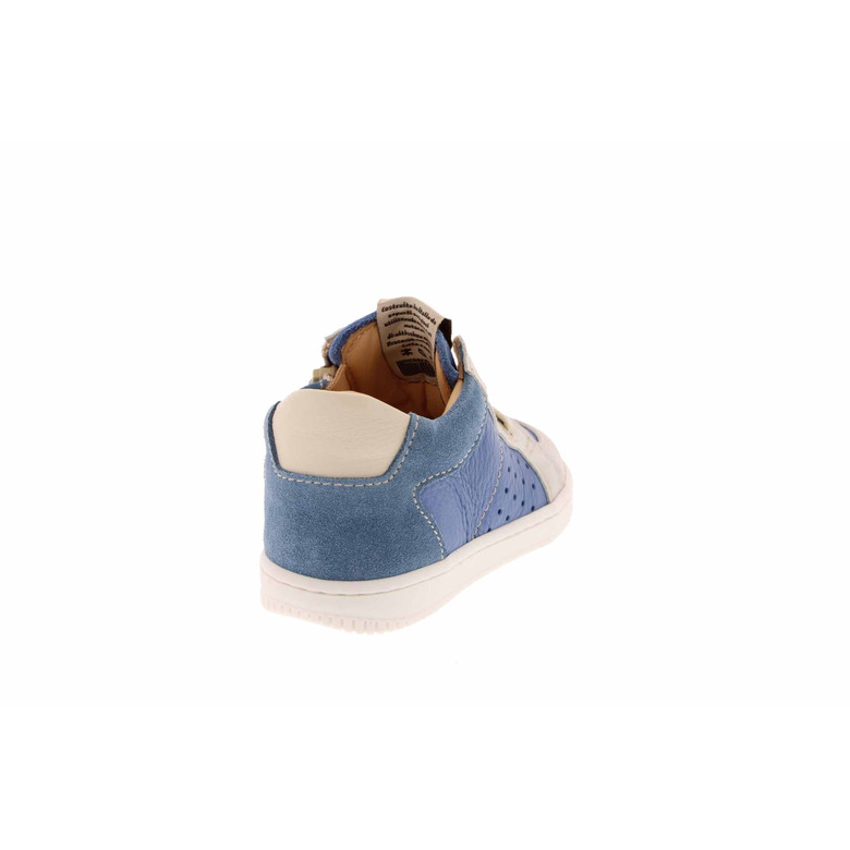 Ocra veterschoenen blauw 4