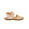 Ocra sandalen ecru 1