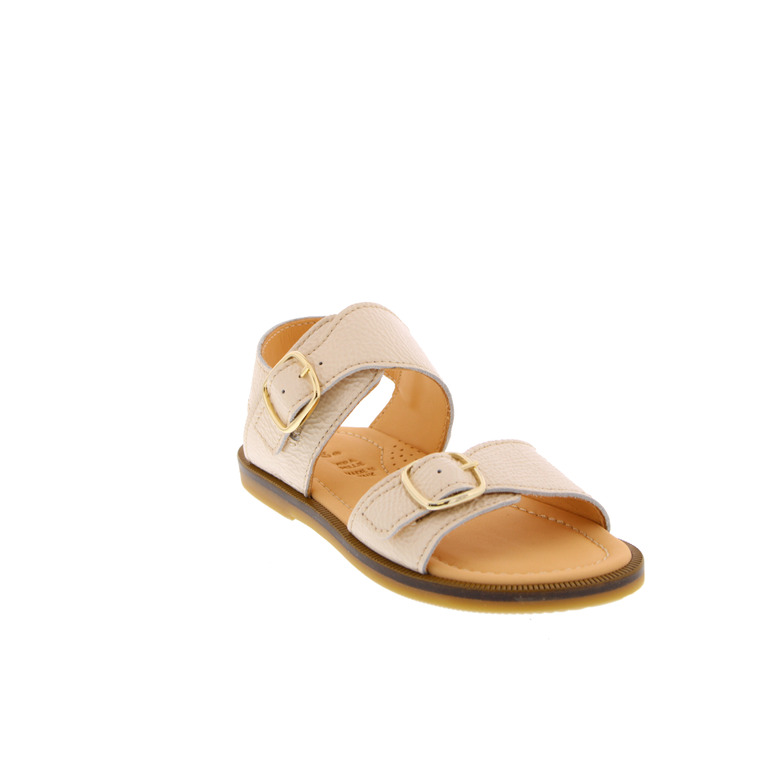 Ocra sandalen ecru 2