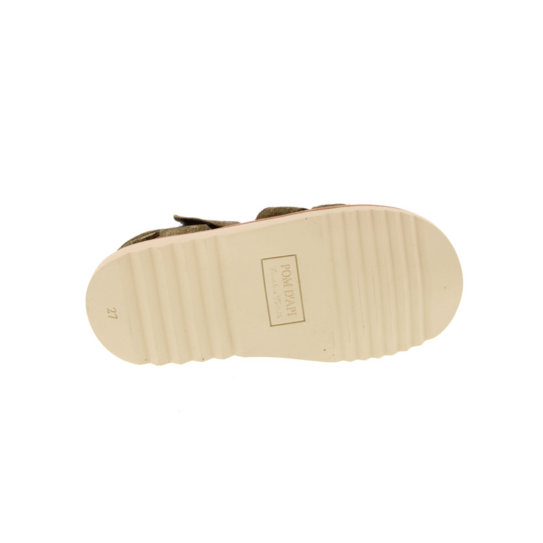 Pom D'api sandales vert kaki 5