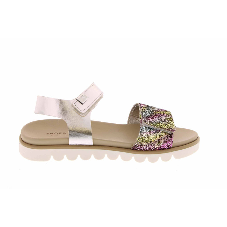 Sho.e.b 76 sandales argent 1
