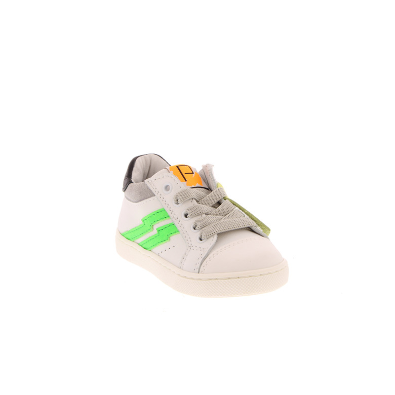 Poldino veterschoenen wit 2