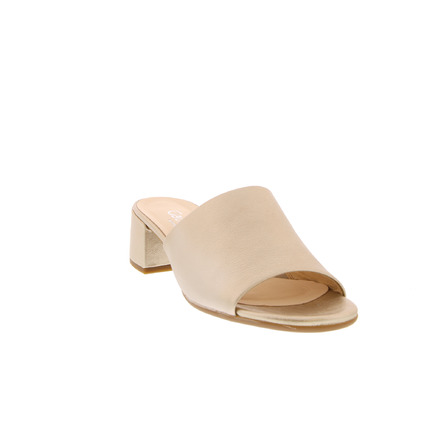 Gabor thong slippers gold