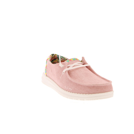 Hey Dude chaussures à lacets rose