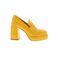 Curiosite mocassins geel 1