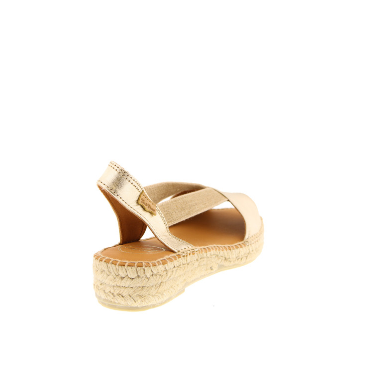 Toni Pons espadrilles goud 4