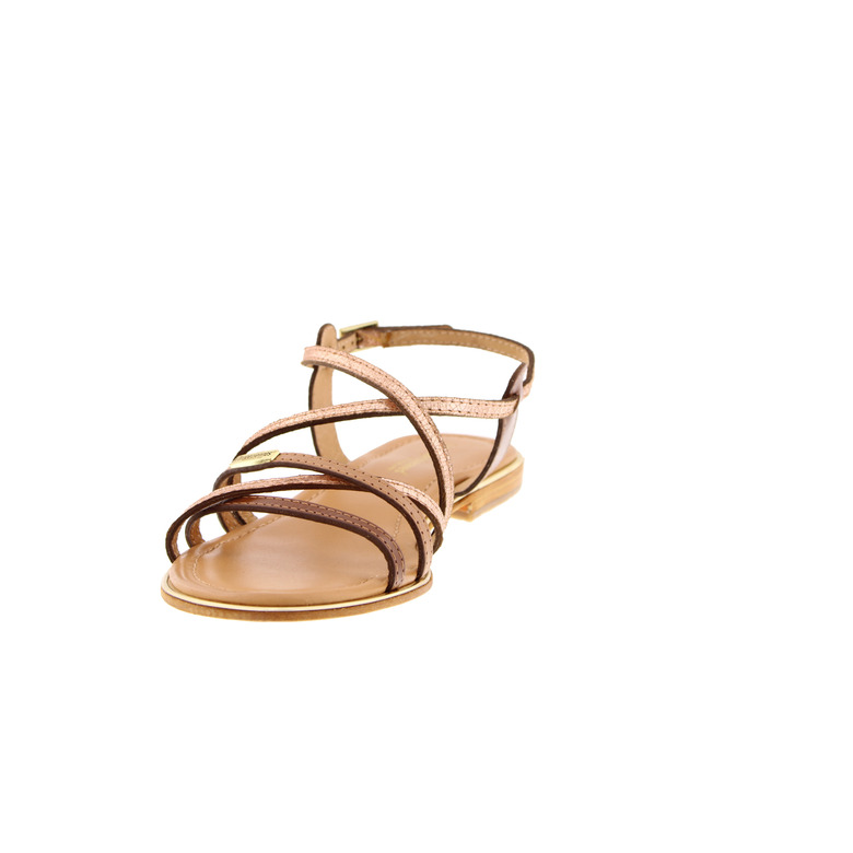 Les Tropeziennes sandalen cognac 3