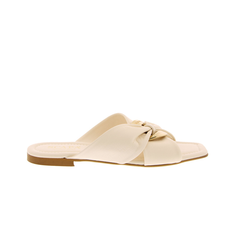 Scapa slippers ecru 1