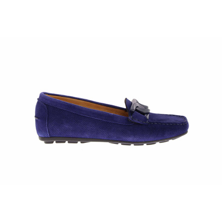 Vittoria Mengoni mocassins donker blauw