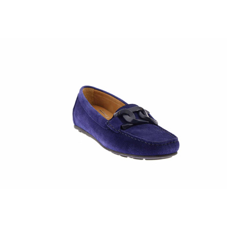 Vittoria Mengoni mocassins donker blauw