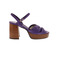 L'arianna sandales violet 1