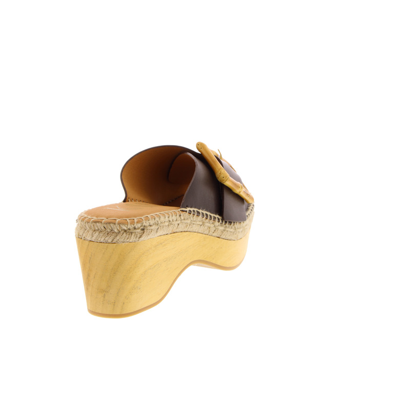Kanna espadrilles bruin 4