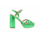 Malori&del Prete 94 sandalen groen 1