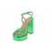 Malori&del Prete 94 sandalen groen 3
