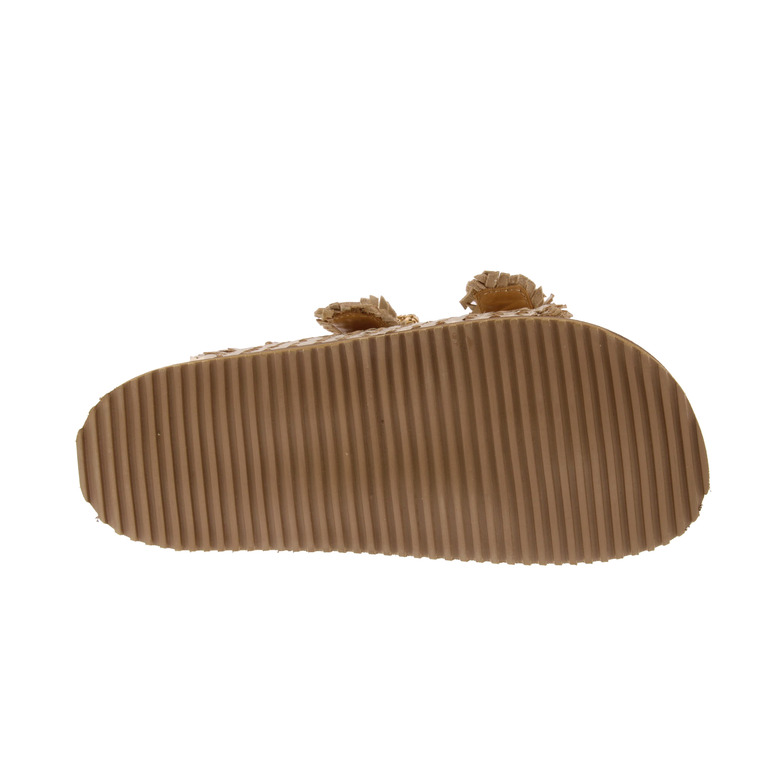 Sweet Lemon thong slippers gold 5