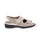 Solidus velcro shoes taupe 1