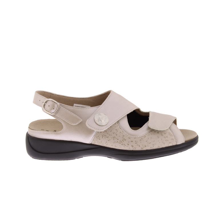 Solidus velcro shoes taupe