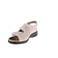 Solidus velcro shoes taupe 3