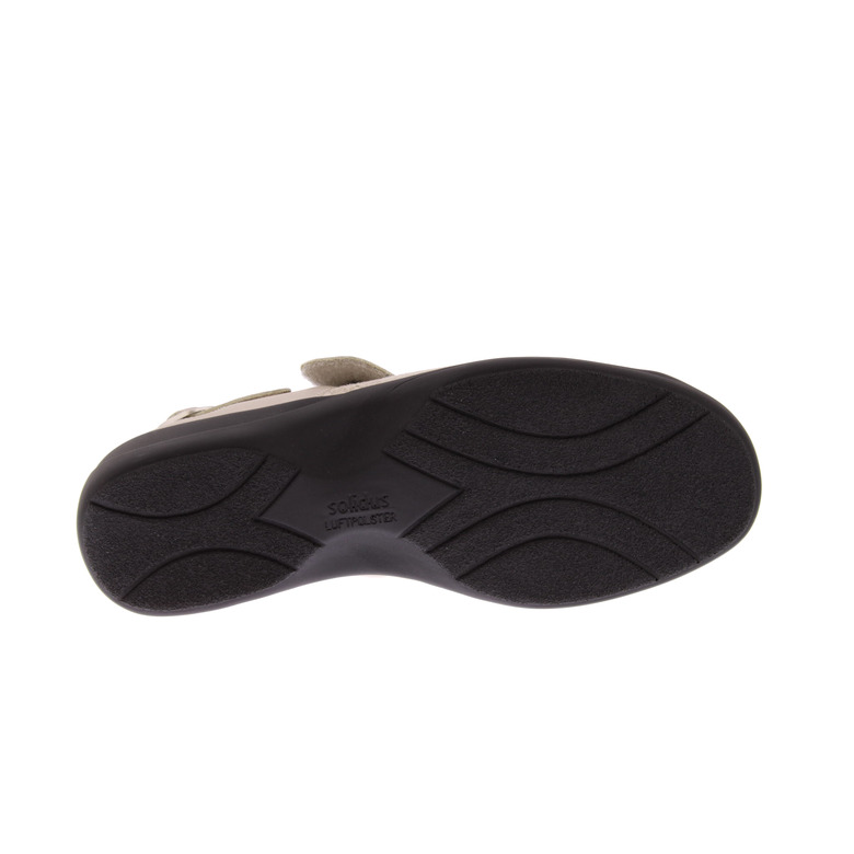 Solidus velcro shoes taupe 5