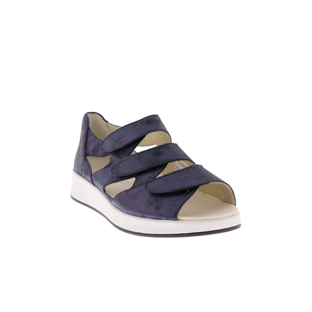 Solidus velcro schoenen blauw