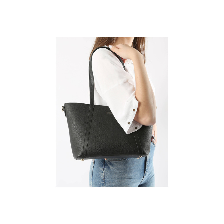 Etrier sac porté épaule noir 4