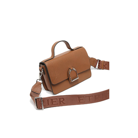 Etrier handtasche camel