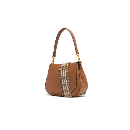 Gianni Chiarini sac porté épaule camel
