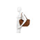 Gianni Chiarini shoulder bag cognac 4
