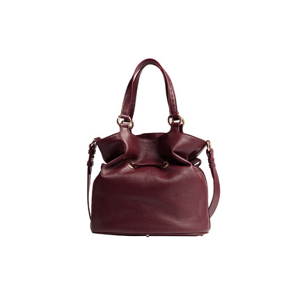 Lancel sac à main bordeaux