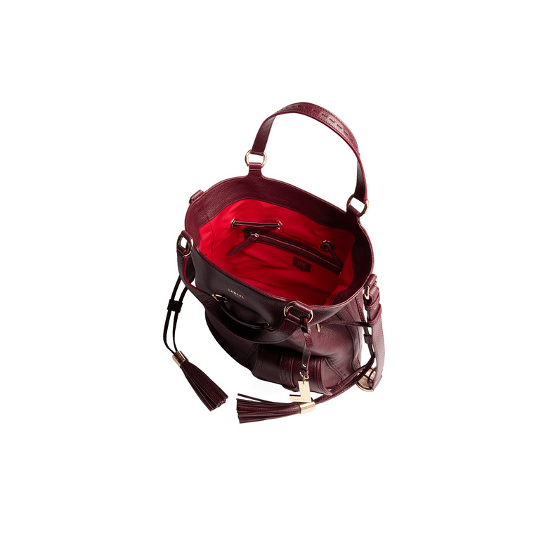 Lancel sac à main bordeaux 3