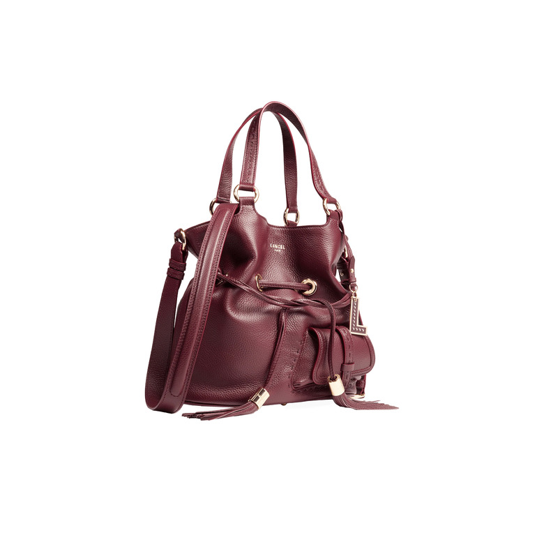 Lancel sac à main bordeaux 4