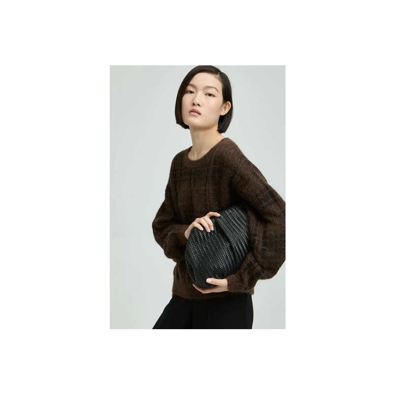 Xandres clutch black 2
