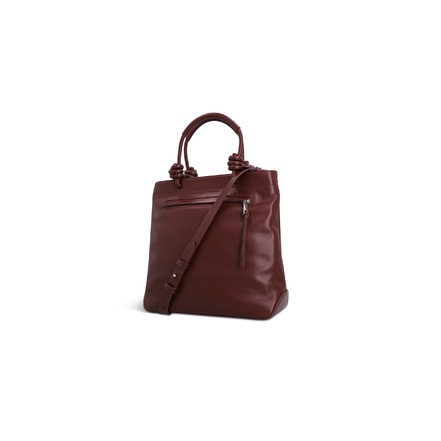 Kaai briefcase cognac