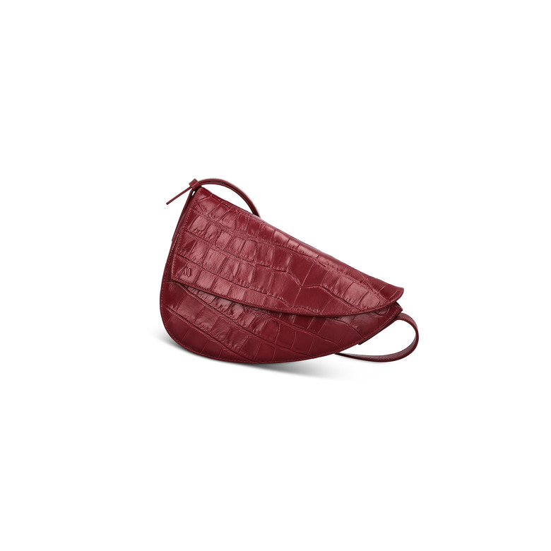 Kaai sac bandoulière bordeaux 4