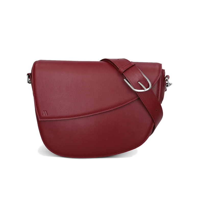 Kaai sac bandoulière bordeaux 1