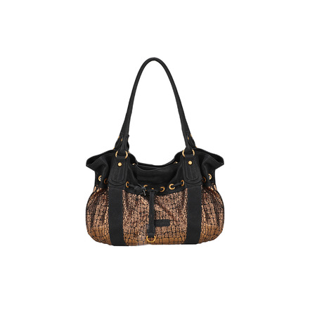 Arthur & Aston schultertasche bronze