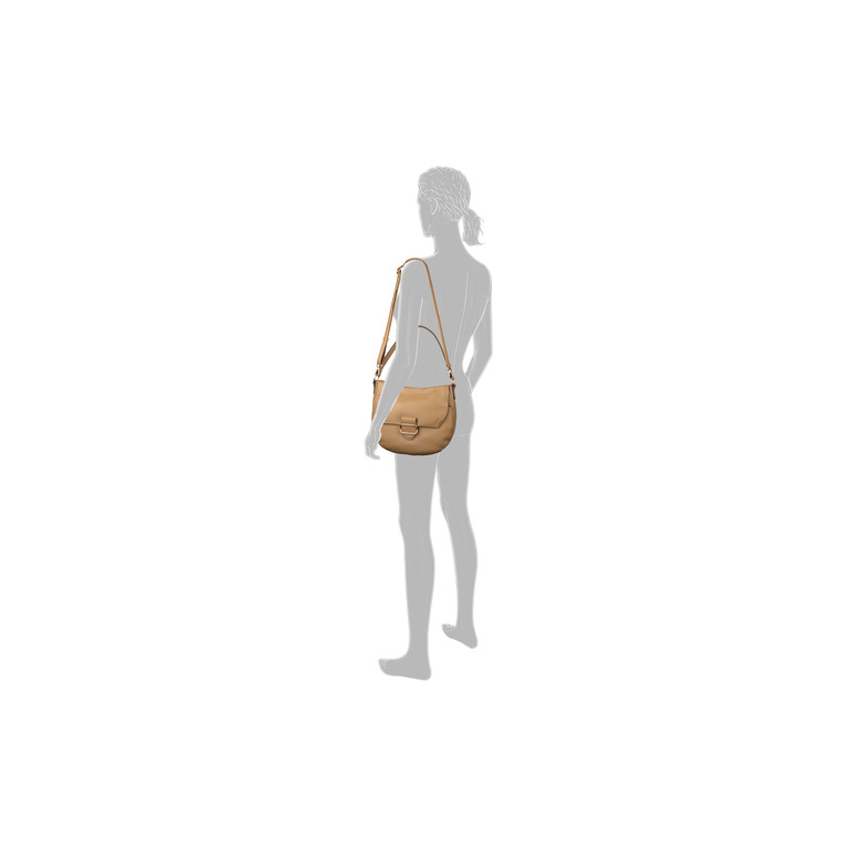 Gabor sac porté épaule camel 4