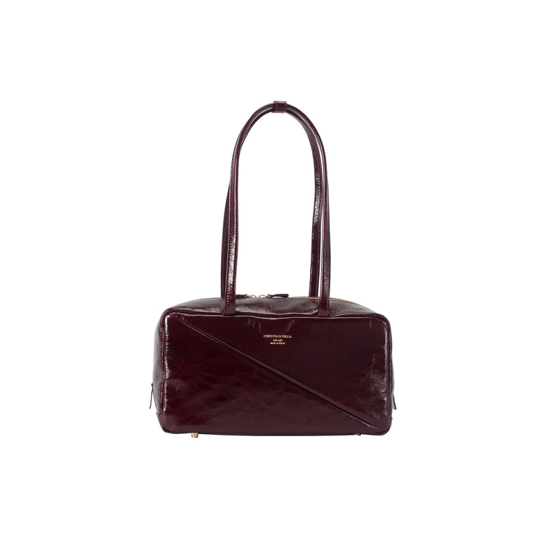 Christian Villa shoulder bag bordeaux